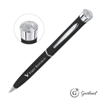Garland® Color Matte Custom Emblem Twist Pen - Chrome