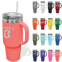 Polar Camel insulated stainless steel 40 ounce travel mug for hot... from ASI...