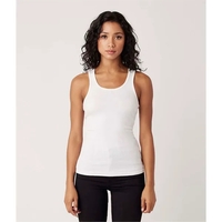 Womens Fitted 2x1 Rib Tank