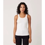 Womens Fitted 2x1 Rib Tank