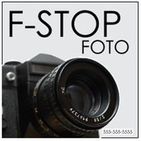 3" x 3" decal with clear static stick backing, square corners... from ASI...