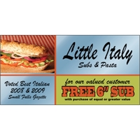 4" x 2" chrome polyester decal with adhesive backing, square corners... from...