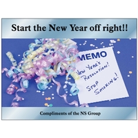 4" x 3" chrome polyester decal with adhesive backing, square corners... from...