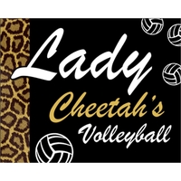 5" x 4" white vinyl decal with square corners and four... from ASI 89910...