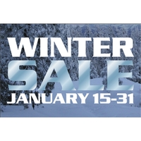 6" x 4" chrome polyester decal with adhesive backing, square corners... from...