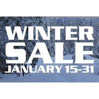 6" x 4" decal with white static stick backing, square corners... from ASI...