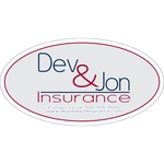 7.5" x 4" Oval Kwik-Ship Decal