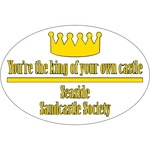 8.25" x 5.5" Oval Kwik-Ship Decal