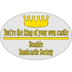 8.25" x 5.5" Oval Kwik-Ship Decal