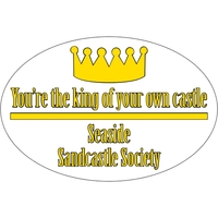 8.25" x 5.5" Oval Kwik-Ship Decal