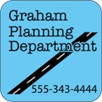 2.5" x 2.5" white decal with static backing, round corners and... from ASI...