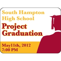 4" x 3" clear polyester decal with adhesive backing, round corners... from...