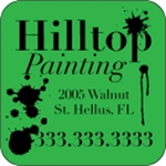 7" x 7" Round Cornered Kwik-Ship Decal