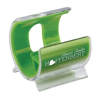 Curved cell phone holder with customization and color options.... from ASI...