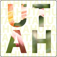 3" x 3" white vinyl decal with rounded corners and four... from ASI 89910...