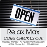 4" x 4" Kwik-Ship Digital Round Cornered Decal