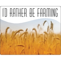 5" x 4" white vinyl decal with rounded corners and four... from ASI 89910...