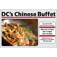 6" x 4" Kwik-Ship Digital Round Cornered Decal