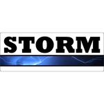 8" x 3" Kwik-Ship Digital Round Cornered Decal