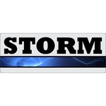 8" x 3" Kwik-Ship Digital Round Cornered Decal