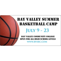 8" x 4" white vinyl decal with rounded corners and four... from ASI 89910...