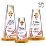 Imperial VividPrint™ Award on Alberton Base - Amber