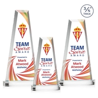 Imperial VividPrint™ Award on Alberton Base - Clear