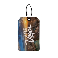 PIKES Dye-Sublimated Felt Luggage Tag