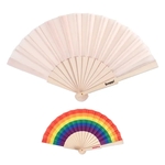 Wood Foldout Hand Fan