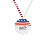Patriotic Medallion Beads