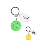 Pickleball with Tag Keychain