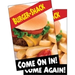 4-Color Process Double Face Window Decals