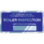 4" x 2" Rectangle - Write-On Aluminum Decal