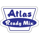 3.25" x 2.125" Trapezoid with Oval - Hard Hat