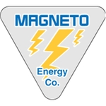 2.75" x 2.5" Triangle - Hard Hat Decal