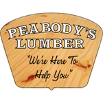 3" x 2.25" Shield - 4CP Hard Hat Decal