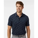 Adidas Men's Ultimate365 Mesh Print Polo