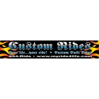 15" x 2.75" Bumper Sticker 4CP