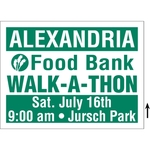 24" x 18" Corrugated Sign - 1 Color, 1 Side