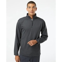 Adult quarter-zip mockneck, blank.... from ASI 84358 S&S Activewear