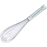 10" whisk made of stainless steel commercial-grade wire for whipping...