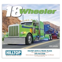 Products 18-Wheeler Wall Appointment Calendar - Stapled
