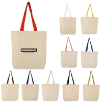 Clearwater Color Handle 12oz Cotton Tote Bag