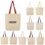 Clearwater Color Handle 12oz Cotton Tote Bag