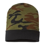 CAP AMERICA USA-Made Camo Cuffed Beanie