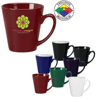 12oz Cafe Latte Mug, spot color