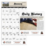 Good Value™ Daily History - Stapled Calendar