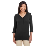 Devon & Jones Women's Perfect Fit™ Y-Placket Convertible ...