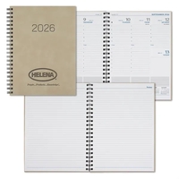 WireO Chia Grande XL White Weekly Diary