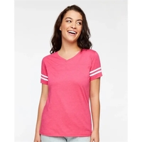 LAT Women's Vintage Football T-Shirt, blank.... from ASI 84358 S&S Activewear